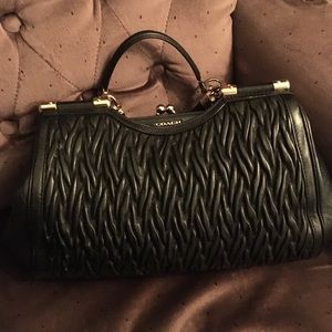 Coach Madison quilted handbag